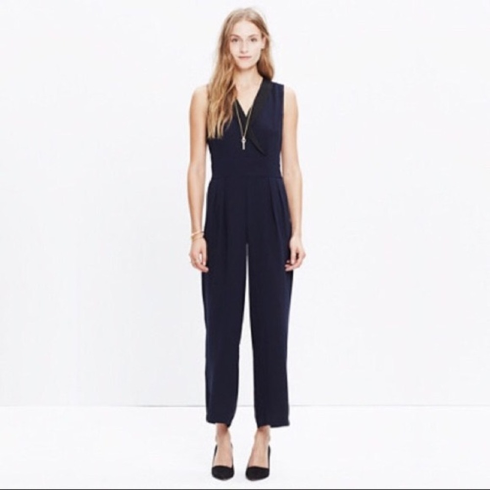 NWT Madewell Tuxedo Jumpsuit